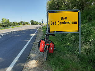 Ortsschild Bad Gandersheim